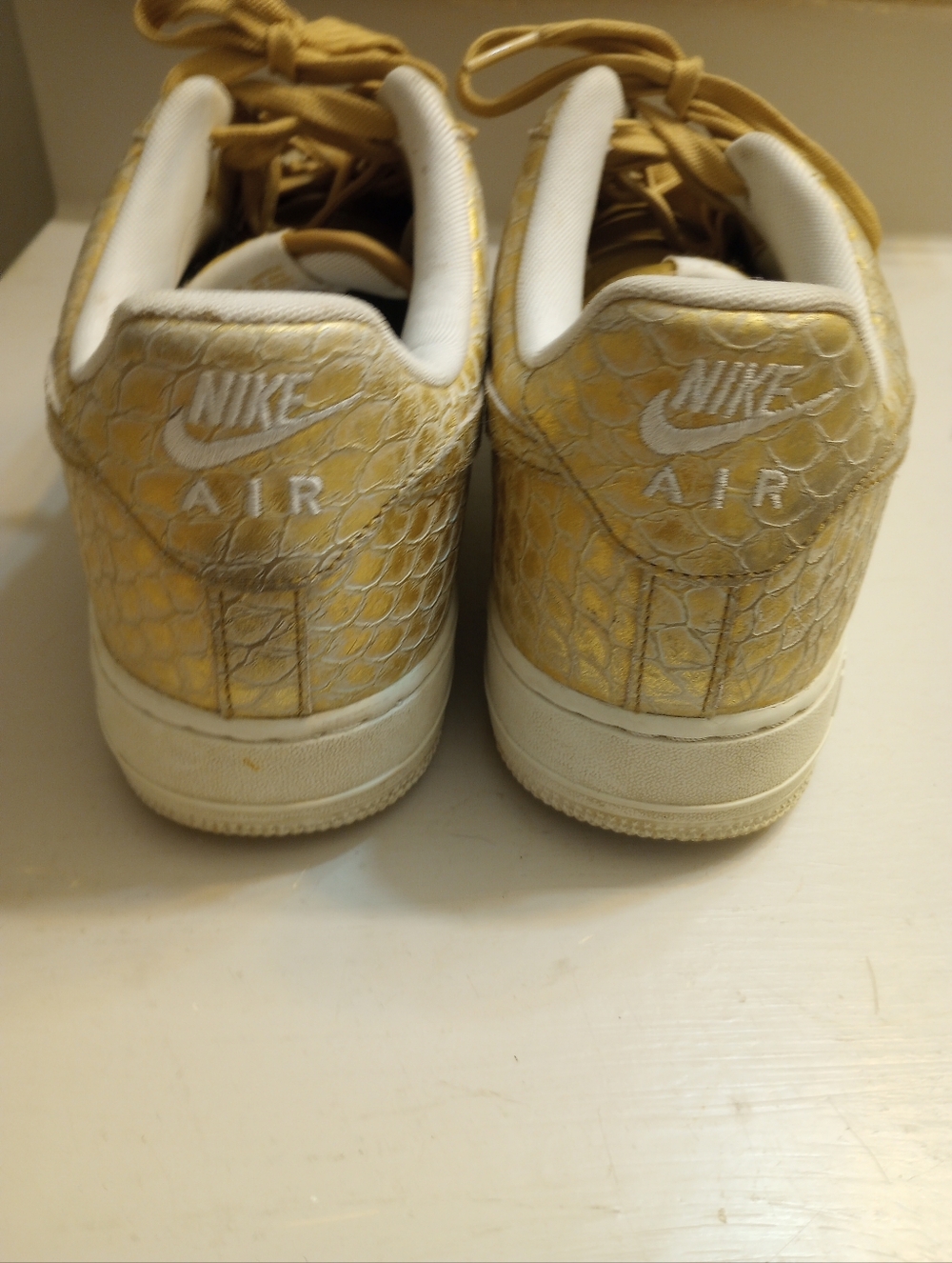 Nike Air Force 1 Low 07 Golden Scales Men's Sneakers - Picture 8 of 13